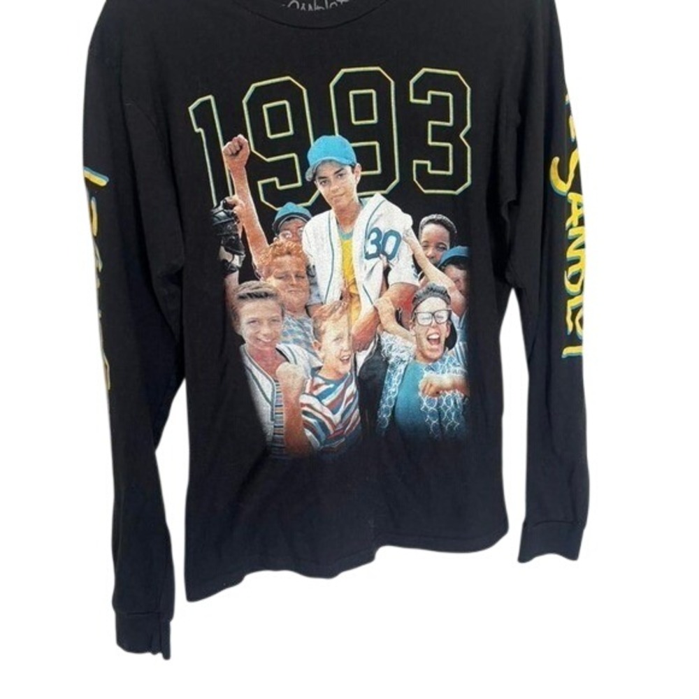 The Sandlot black long sleeve shirt Size S